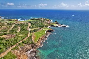 Cabot Saint Lucia (Point Hardy) 15th Aerial Fairway